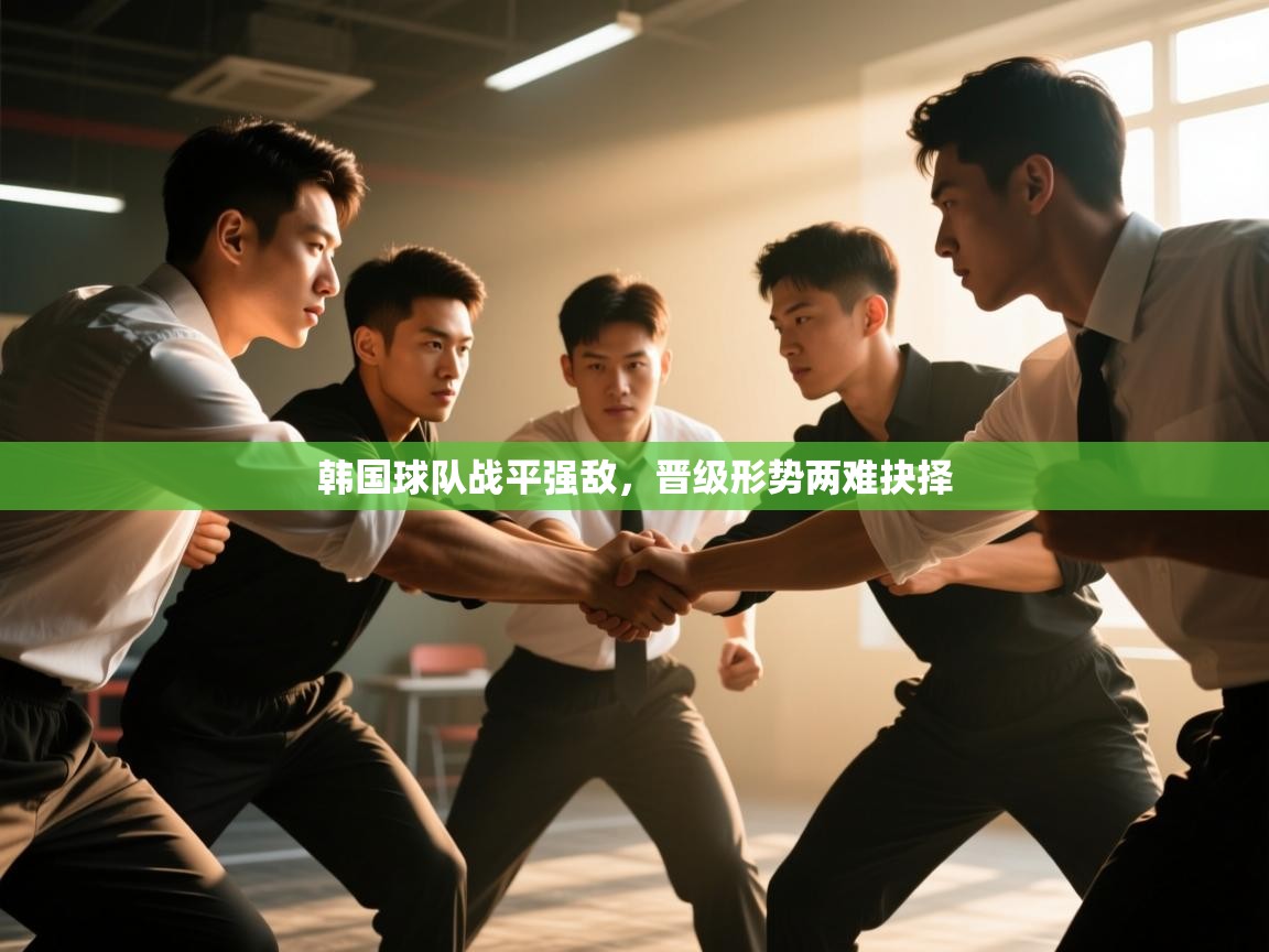 韩国球队战平强敌，晋级形势两难抉择  第1张
