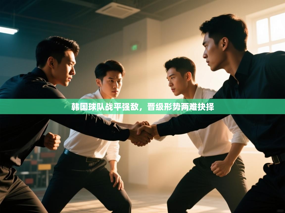 韩国球队战平强敌，晋级形势两难抉择  第2张